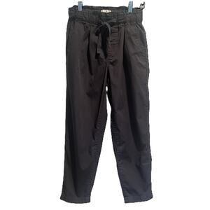 Loft Pants Womens Size XSP Gray Pleated Draw String Pockets